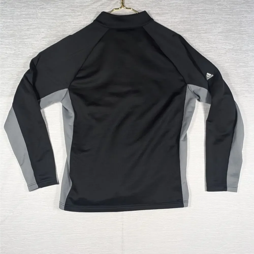 Adidas Whistling Straights 1/4 Zip Pullover Mens Medium Black Ryder Cup